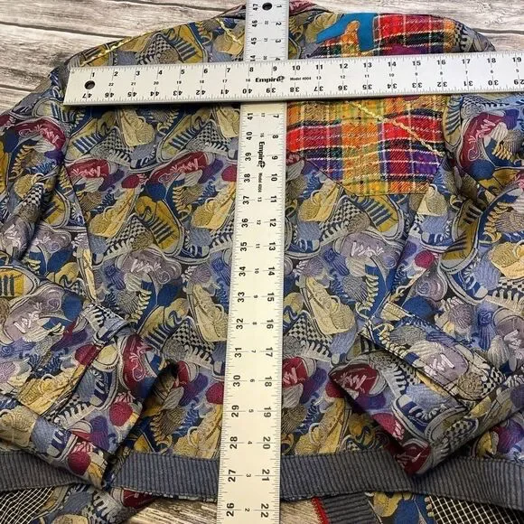 Canvasbacks Lagenlook Sneakers Shoes Plaid Moto